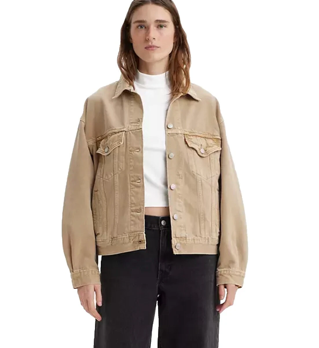 Levi's Marrón abrigos, chaquetas y chalecos para Mujeres