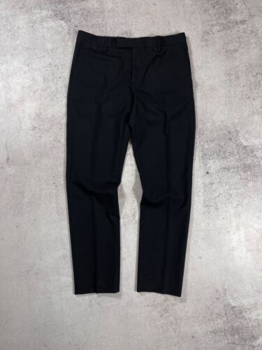 SAINT LAURENT PARIS Herren Schwarz Anzug Set Blazer/Hose 100%Wolle Gr. 48 Slim Fit - Bild 9 von 15