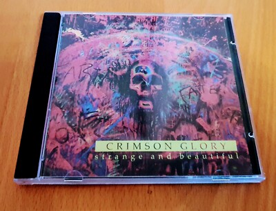 CRIMSON GLORY - STRANGE AND BEAUTIFUL - 1991 CD USA RELEASE - ATLANTIC 7-82239-2