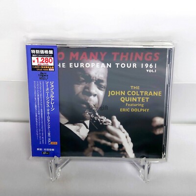 John Coltrane So Many Things The European Tour 1961 VOL.1 Japan Music CD