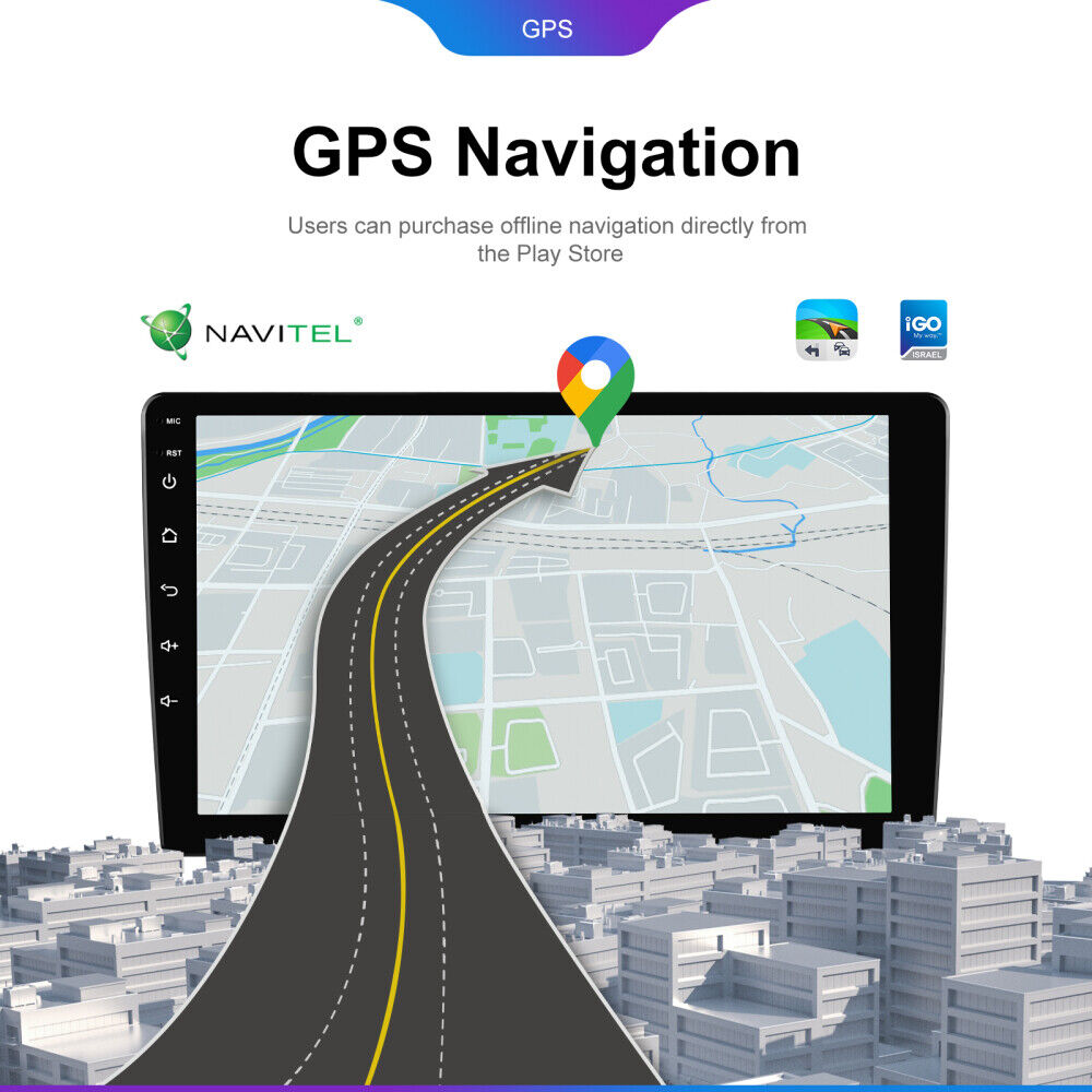 10.1 Android 13 Autoradio CarPlay GPS DSP 464GB Für Jeep Wrangler JK 2011-2017