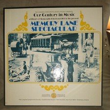 Our Century In Music  Memory Lane Spectacular   3 LP BOX SET