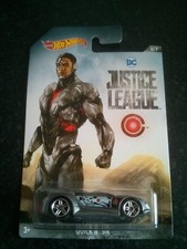 Hot Wheels DWD06 2017 Justice League 6/7 Cyborg Quick n' Sik