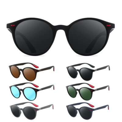 Polarized Sunglasses Anti-Glare UV400 Classic Circle Round Eyewear Sun  Glasses UK