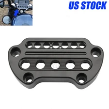 For Harley Indicator Handlebar Top Clamp Bar Riser Clamp Sportster Iron 883 Dyna