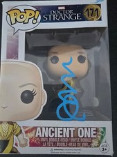 TILDA SWINTON signed autograph in person FUNKO POP DOCTOR STRANGE ANCIENT ACOA