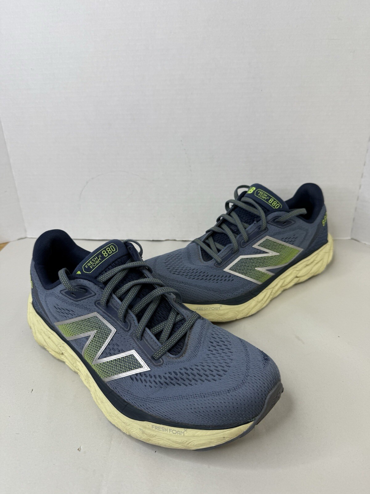 New Balance FF X 880 V14 Men’s Size 11 M880G14 ‘Arctic/limelight’ Running Shoes
