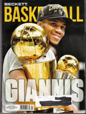 Beckett Basketball - #348 September 2021 -  In Giannis We Trust