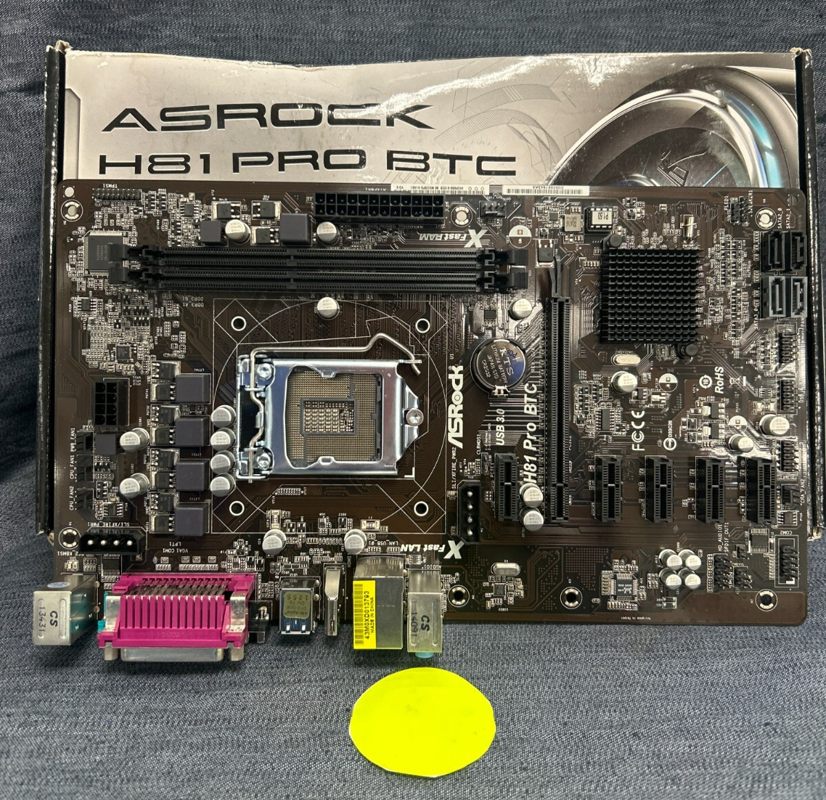 ASRock h81 PRO BTC R2.0 マイニング マザーボード 新品未開封 H81 ASRock Motherboard 1150⁄