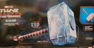 Marvel Legends Gear Prop Replica 19'' Thor Love Thunder Mjolnir Hammer. New.