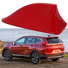 For Honda CR-V CRV Car Shark Fin Antenna Radio AM FM Aerial Signal Cover RED A+