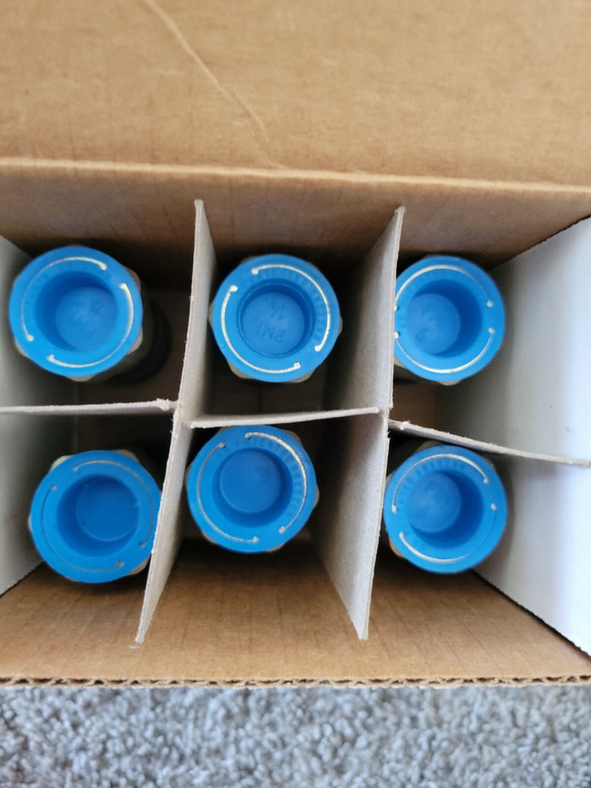 PACK OF 6 Safeway Hydraulics FF495-3-1/2 (FF495-4) FF49 Pipe Thread ...
