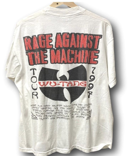 T-shirt Rage Against The Machine Tour 99 - Taille S à 5XL - Coton - Neuf Avec étiquettes - Unisex