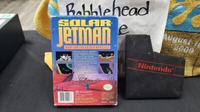 CIB SOLAR JETMAN NINTENDO NES VIDEO GAME COMPLETE IN BOX W/ PROTECTOR CASE