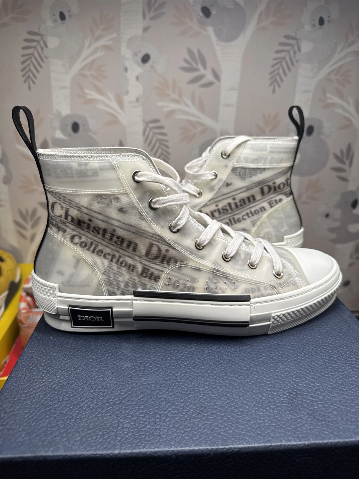 Dior B23 haut « papier journal » taille 7