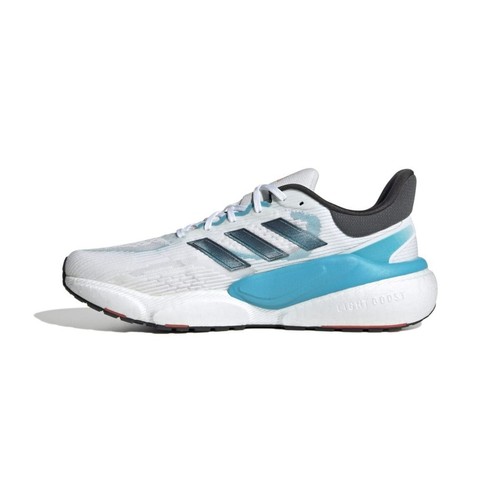 adidas Solar Boost 5 Running Shoes Size 13.5 White RRP £160 Brand New IE6788 - Picture 2 of 14