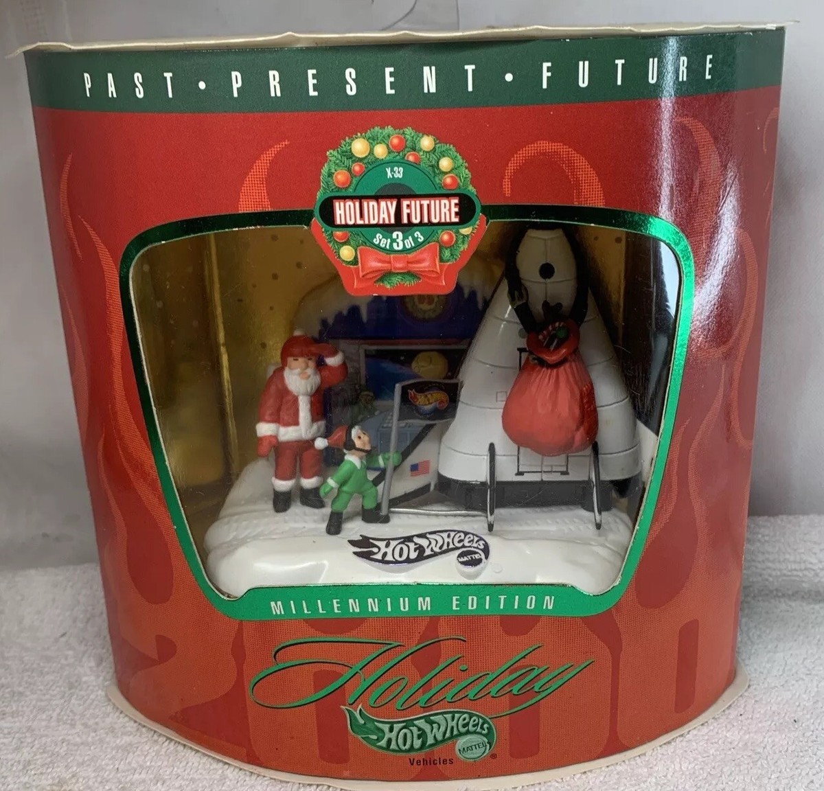 Hot Wheels Millennium Edition Vintage Holiday Future Set 1999 NIB