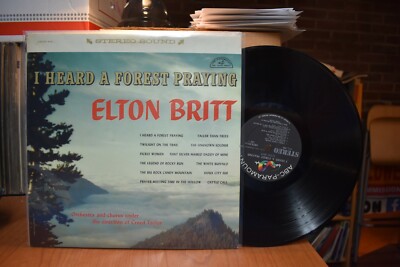 Elton Britt I Heard a Forest Praying LP ABC-Paramount ABCS 331 Stereo