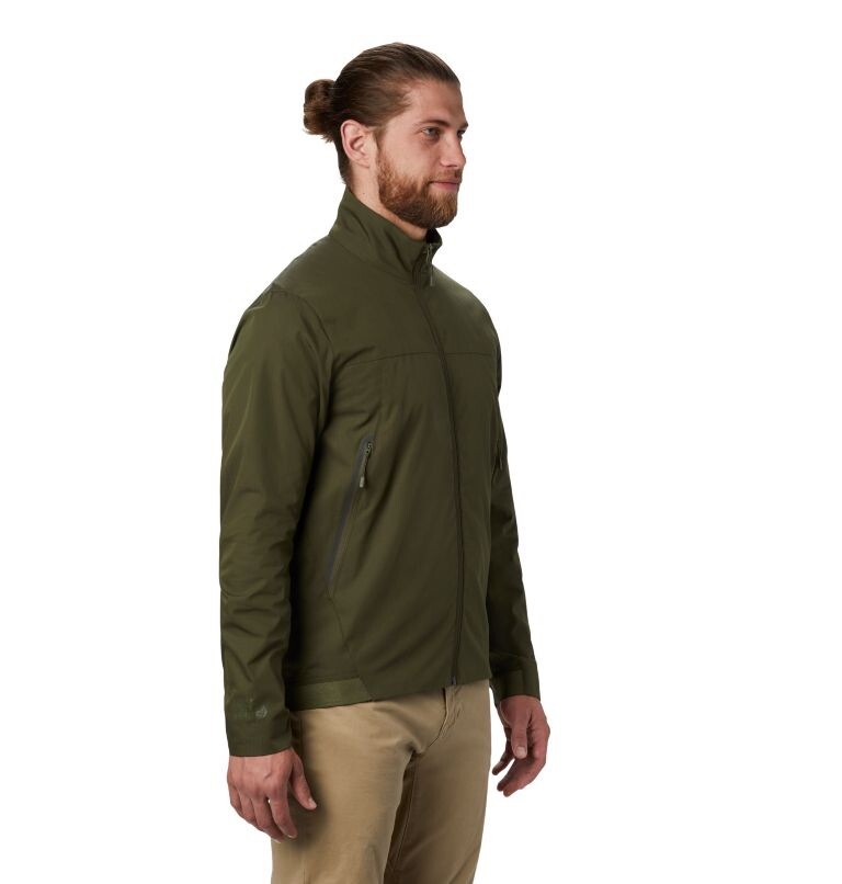 Mountain Hardwear Men's Boultway Jacket Amry Green Size Large MSRP 175