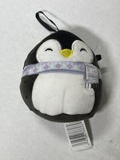 Squishmallows Luna Penguin Plush Ornament KellyToy Christmas Decoration 4  