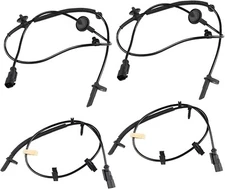 4 Pcs ABS Wheel Speed Sensor Compatible with Chevy Traverse 2009 to 2017