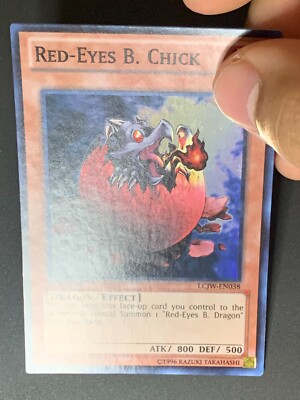 Yugioh! 1x Red-Eyes B. Chick - LCJW-EN038 - Super Rare - 1st