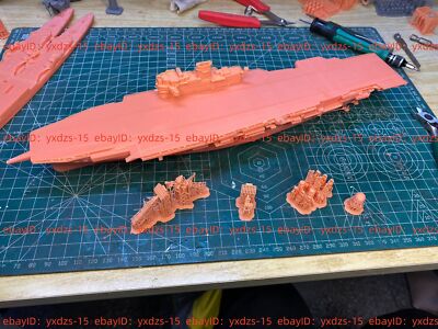 3d Printed 1/700 Hms Ark Royal Iii R90 Flugzeugträger(Voller Rumpf/Wasserlinie)