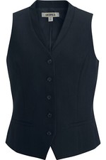 Edwards Womens Ottoman Trim Vest - 7398 FREE SHIPPING 