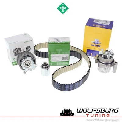 VW MK5 Jetta 2005 2006 BRM 1.9 TDI Diesel Timing Belt Kit Metal Water Pump OEM - Image 1 of 4
