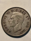 1942 Canada 50 Cents Silver (.800) Fine Condition