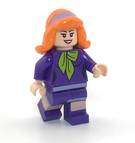 Lego Daphne Minifigure From Mystery Mansion 75904 Scooby Doo