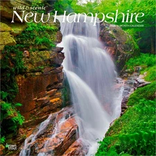 New Hampshire Wild & Scenic | 2026 12x24" (Hanging) Wall Calendar | Plastic-Free