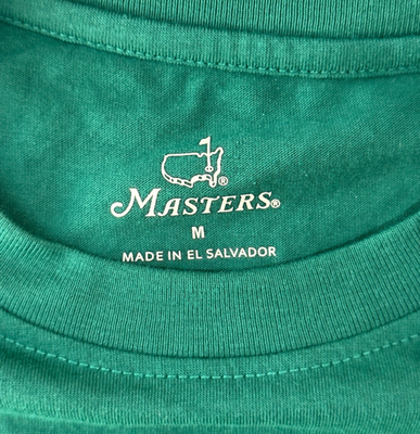 2024 Masters Golf Augusta National Mens M Caddie Gnome Tee T-Shirt