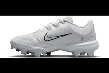 Nike Women's Hyperdiamond 4 Pro MCS Softball Cleats White Size 6 DC8990-102 NEW