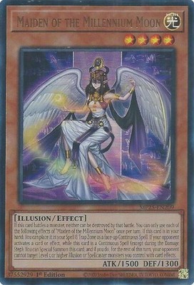 3x Maiden of the Millennium Moon Ultra Rare MP25-EN209 NM 2025 Mega-Pack playset