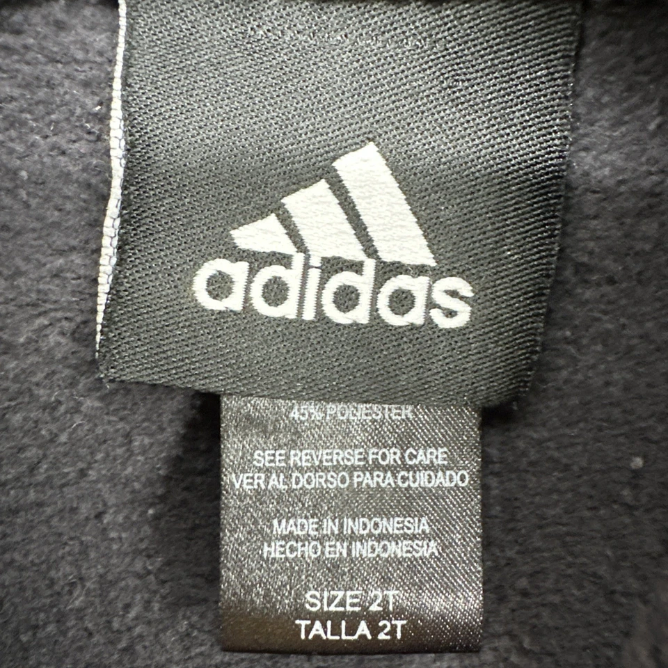 Adidas Miami Heat Hoodie Youth Boy 2T Graphic Print Logo..#30067 - Image 3 of 4