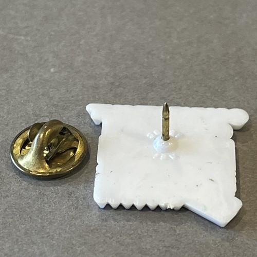 Vtg “Connecticut Grown” CT State Shape Farm Lapel Pin New England Farming - Picture 8 of 11