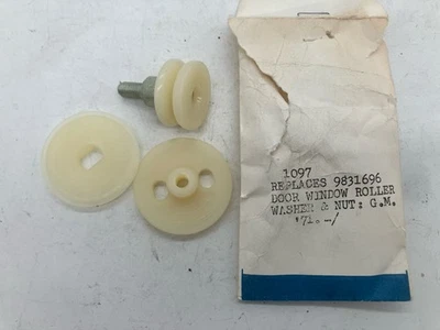 71-76 GM B-C-E-Body Coupe Convertible Quarter Window Roller BOWMAN 9831696 1097 - Image 1 of 3