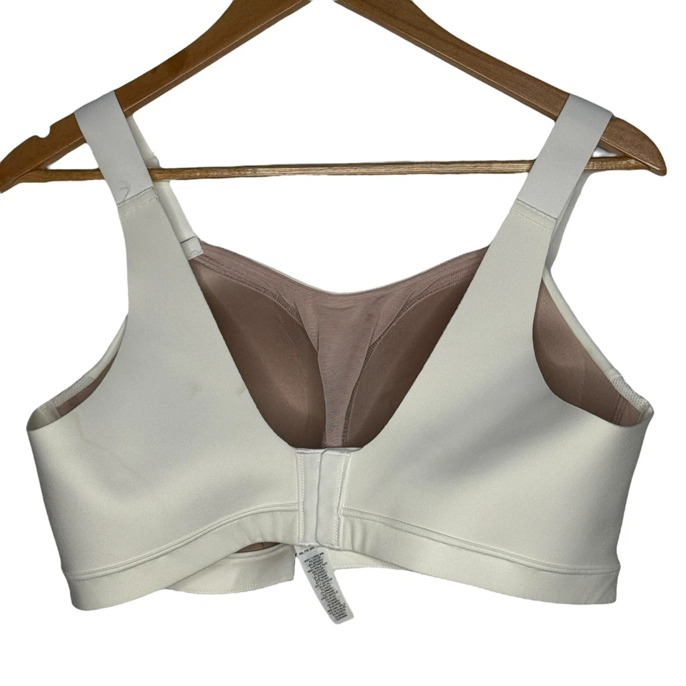 NWT Nike Alpha High Support Bra Womens Size XXL White (C-E) Yoga DD0430-100 - Image 4 of 4