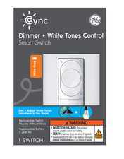 Cync smart wire free dimmer + white tones control smart remote