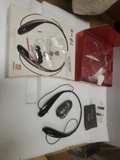 Black LG Tone Ultra HBS-830 Wireless Headphones Untested