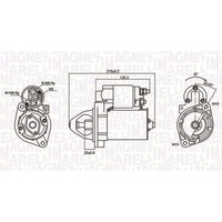 Magneti Marelli Anlasser Starter 1,2Kw Passend FüR Daewoo Korando Musso
