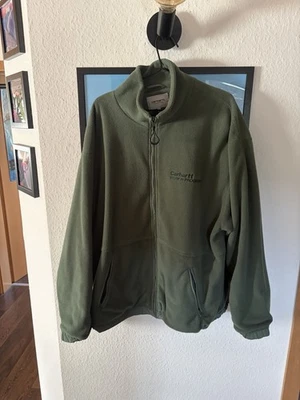 Carhartt Fleece Jacke, Größe XL, Grün - Bild 1 von 3