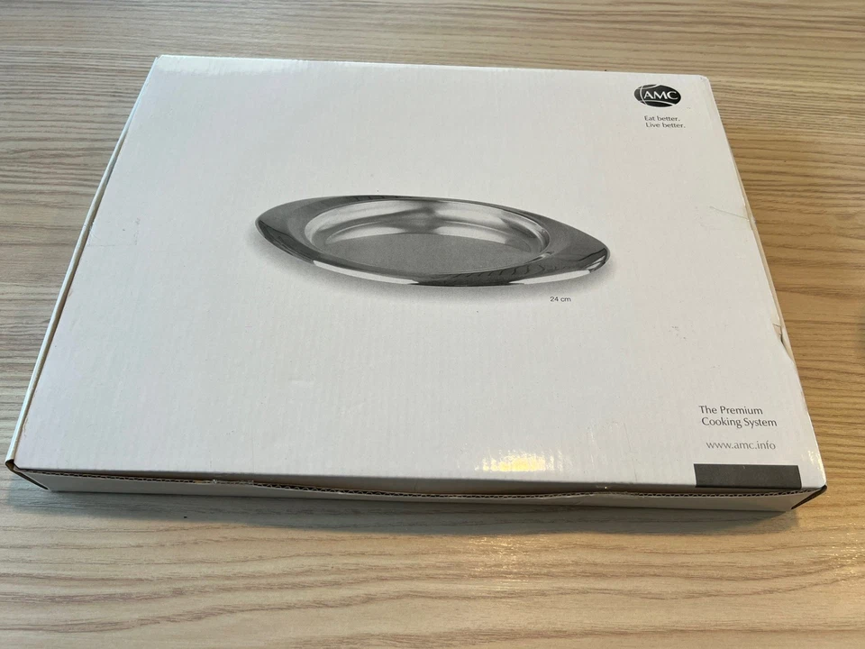 AMC mittlere Servierplatte, ca. 24 cm Ø Neu Originalverpackung