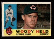 Woodie Held 1960 Topps Card #178