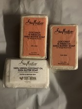 SHEA MOISTURE MIXED LOT OF 3:100 COCONUT AND COCONUT HIBISCUS 8 Ounce SEE PHOTO