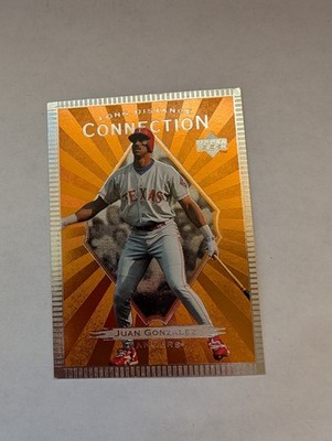 1997 Upper Deck #LD5 Juan Gonzalez Long Distance Connection NM