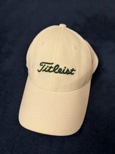Chapeau Titleist Golf – Blanc, Réglable, Logos Westridge Et Vokey