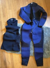 Wetsuit Woman s M Full 5mm Extreme Titanium Hood Vest