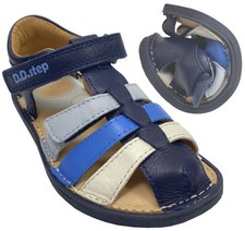Leder Riemchen Sandalen Barfußschuhe, Zehen ...